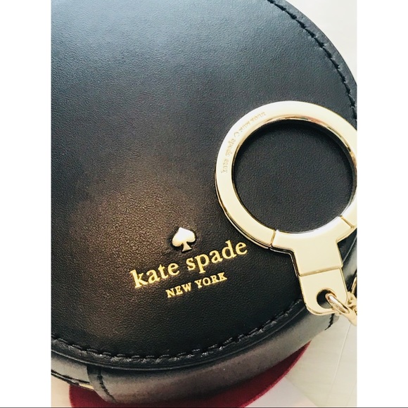 K♠️NY Ooh La La Poppy Coin Purse Key Fob - NWT!! - Picture 6 of 8